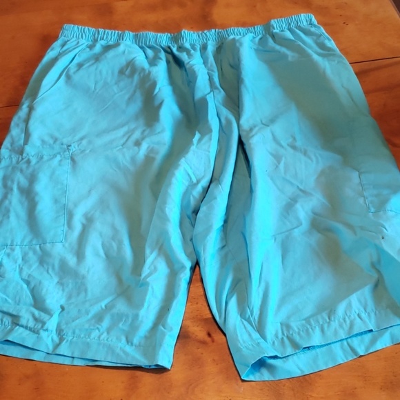 Blue capris scrub pants - Picture 1 of 1
